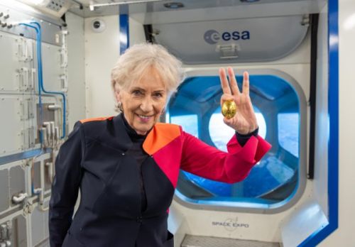 Lezing Joos Ockels bij Space Expo — museum-expo in Noordwijk