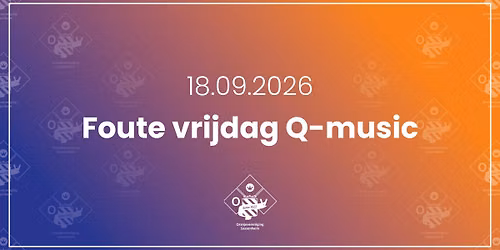 Foute vrijdag met Q-music — muziek in Noordwijk