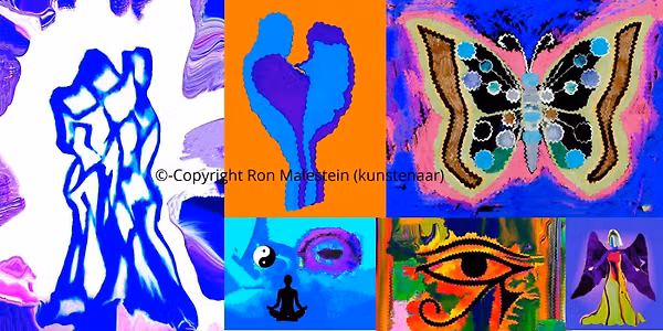 Gratis Kunstexpositie Den Haag | Colors of My Heart art – Ron Malestein